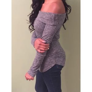 Tight Off the Shoulder Top